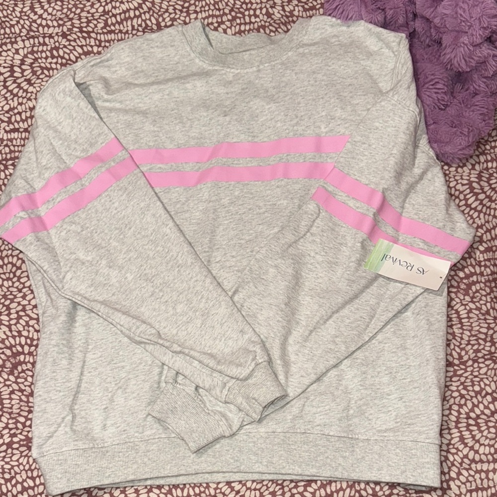 Oversized Crew Neck Sweatshirt